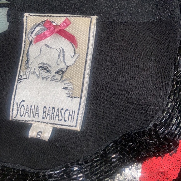 Anthropologie  New Holiday Yoana Baraschi Black Tunic Dress Originally $482 - Picture 4 of 6